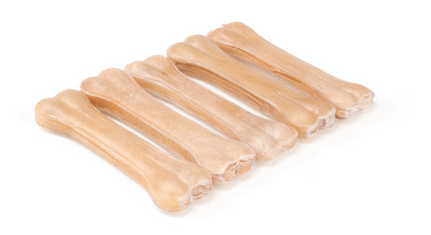 Kazoo Rawhide Pressed Bone 15cm Dog Treat