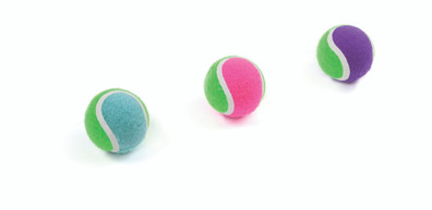 Kazoo Sponge Tennis Ball Dog Toy