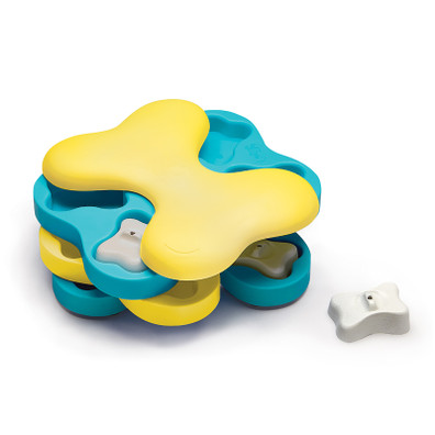 Nina Ottosson Dog Tornado in Blue Interactive Dog Toy