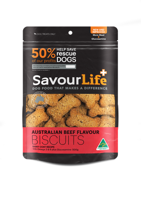 SavourLife Beef Dog Biscuits
