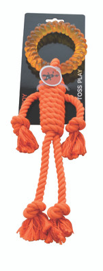 Scream Rope Man With Tpr Head Loud Orange