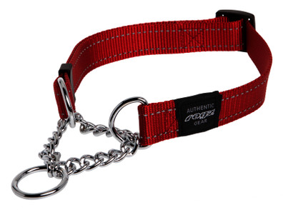 Rogz Obedience Dog Collar Red