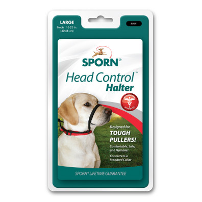 Sporn Head Halter Black