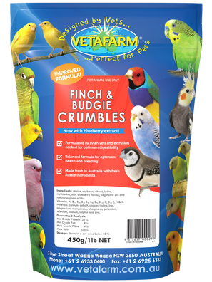 Vetafarm Finch and Budgie Crumbles