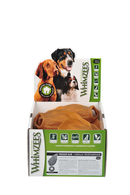 Whimzees Veggie Ears Bulk Box