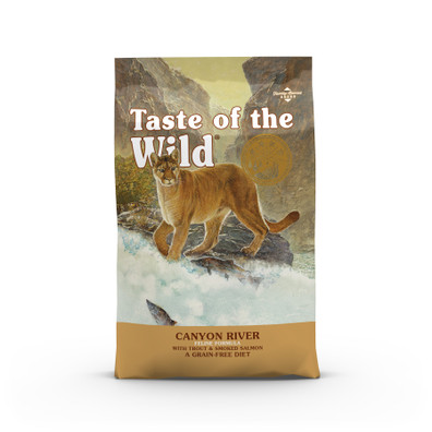 Taste of the Wild Canyon River Trout & Smoked Salmon Dry Cat Food