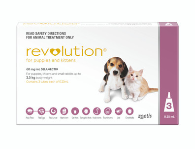 Revolution Parasite Prevention for Puppies and Kittens