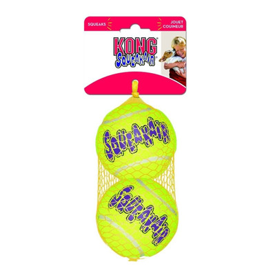 KONG AirDog Squeaker Balls Dog Toy 2 Pack