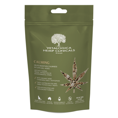 Vetalogica Hemp Clinicals Calming Treats For Cats