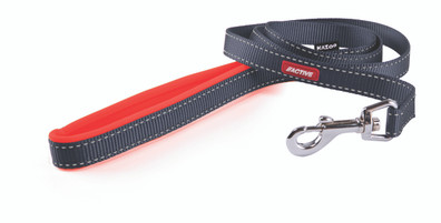 Kazoo Active Nylon Lead Slate Orange