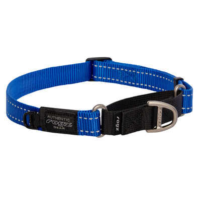 Rogz Control Dog Collar Web Blue