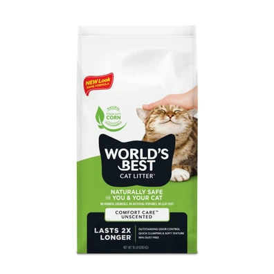 World's Best Original Unscented Cat Litter