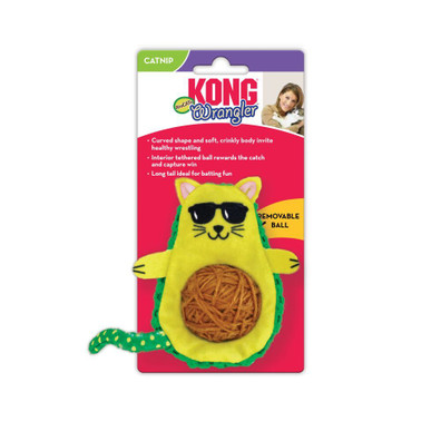 JUGUETE KONG F WRANGLER AGUACATE KONG  x 1  