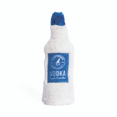Zippy Paws Happy Hour Crusherz Vodka Dog Toy
