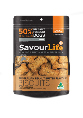 SavourLife Peanut Butter Dog Biscuits