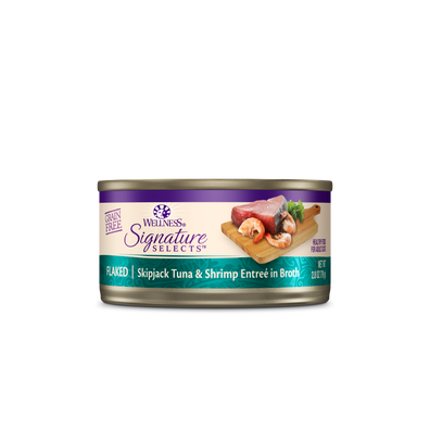Wellness CORE Signature Selects Flaked Tuna With Shrimp Entree Wet Cat Food