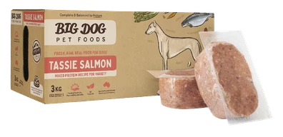 Big Dog Barf Salmon Raw Dog Food 3kg