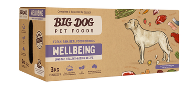 Big Dog Barf Wellbeing Raw Dog Food 3kg