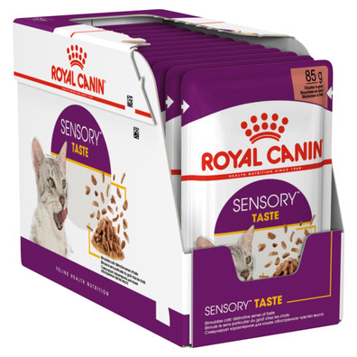 Royal Canin Adult Sensory Taste in Gravy Wet Cat Food 12x85g
