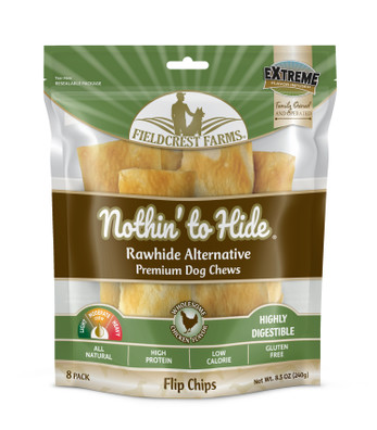 Fieldcrest Farms Nothin' to Hide Flip Chips Chicken front