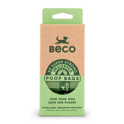 Beco Super Strong Unscented Dog Poop Bag 60