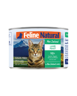 Feline Natural Canned Lamb Feast Cat Food
