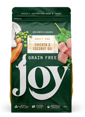 Joy Adult Grain Free Chicken and Coconut Oil Dry Dog Food
