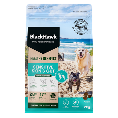 Black Hawk Healthy Benefits Sensitive Skin & Gut Adult Dog Food