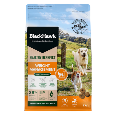 Black Hawk Healthy Benefits Weight Management Adult Dog Food