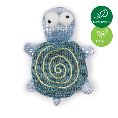 Kazoo Topsy Turtle Cat Toy