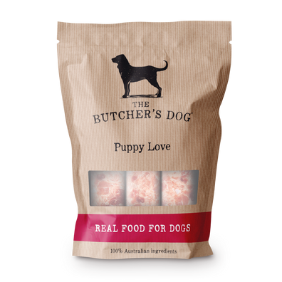 The Butcher's Dog Puppy Love Raw Dog Food 1.5kg