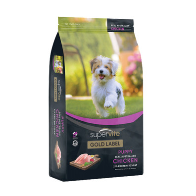 Supervite Gold Label Puppy Chicken Dog Dry Food