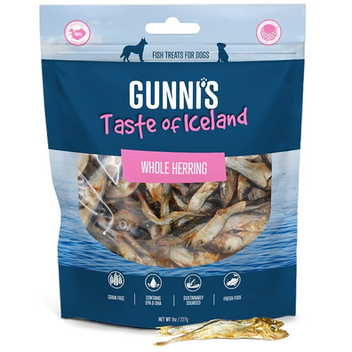 Gunni's Whole Herring Dog Treat