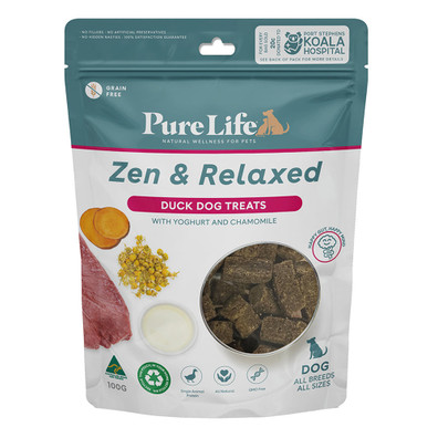 Pure Life Zen & Relax Duck Dog Treat