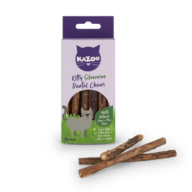 Kazoo Kitty Silvervine Dental Chews