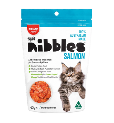Prime Pantry Nibbles Salmon Cat Treats