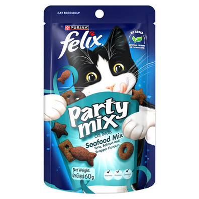 Felix Party Mix Seafood Cat Treats