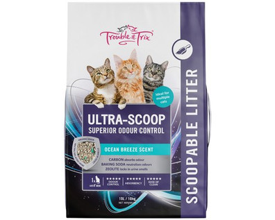 Trouble & Trix Ultra Scoop Cat Litter