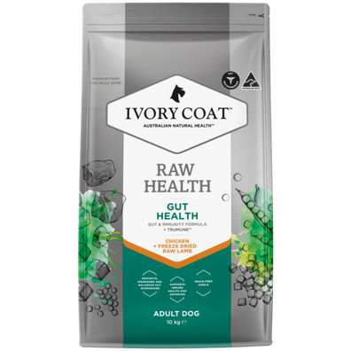 Ivory Coat Raw Health Adult Gut Health Dry Dog Food