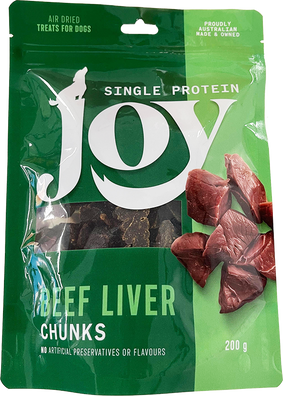 Joy Chunky Beef Liver Dog Treats