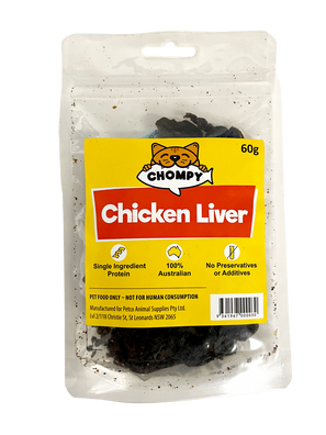 Chompy Chicken Liver Cat Treats