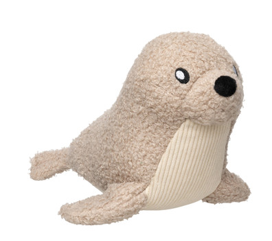 FuzzYard Seal Dog Toy | Sandstone