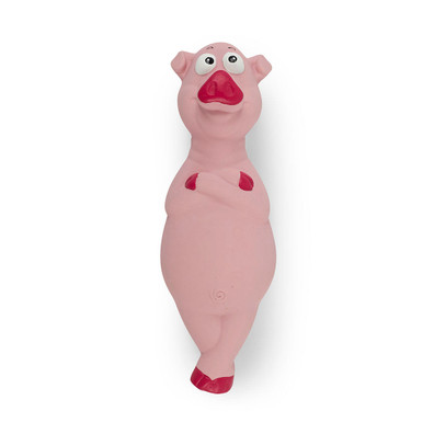 Kazoo Poised Pig Dog Toy
