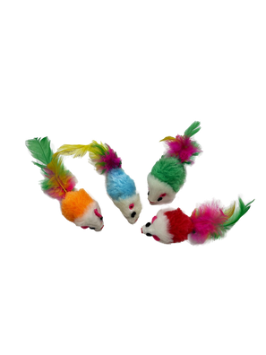 Mouse Cat Toy - Assorted Colours