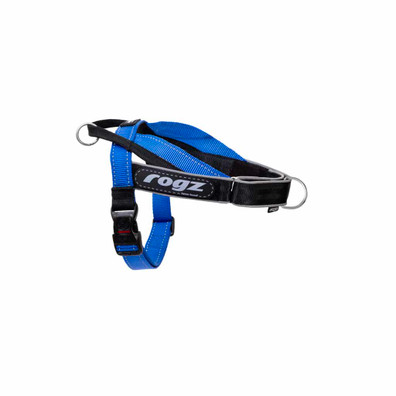 Rogz Utility LetzGo Personalised Harness Blue