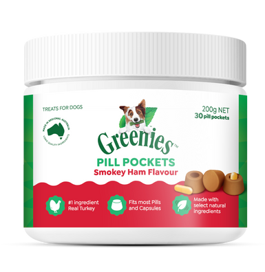 Greenies Pill Pockets Smokey Ham