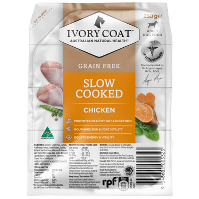 Ivory Coat Chicken Frozen Dog Food