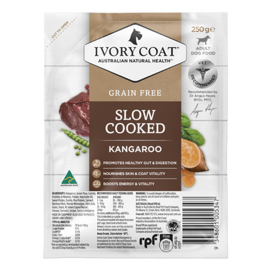 Ivory Coat Kangaroo Frozen Dog Food