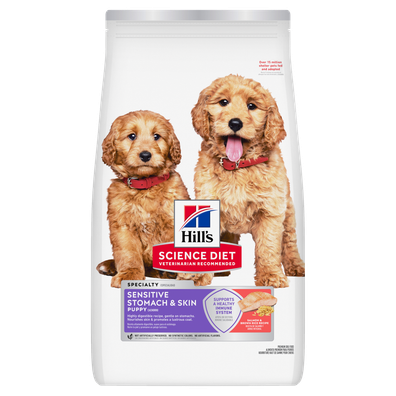 Hill's Science Diet Sensitive Skin & Stomach Salmon & Brown Rice Puppy Food