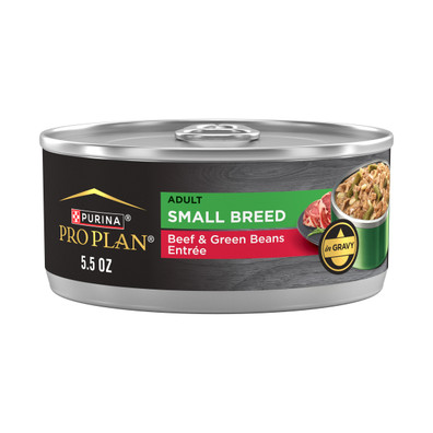 Pro Plan Small Breed Adult Beef & Green Beans Entrée Wet Dog Food